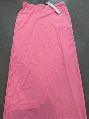 Missguided Bubblegum Pink Maxi Skirt